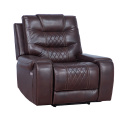 Light Leder Power Single Recliner Rocker Sofa Stuhl